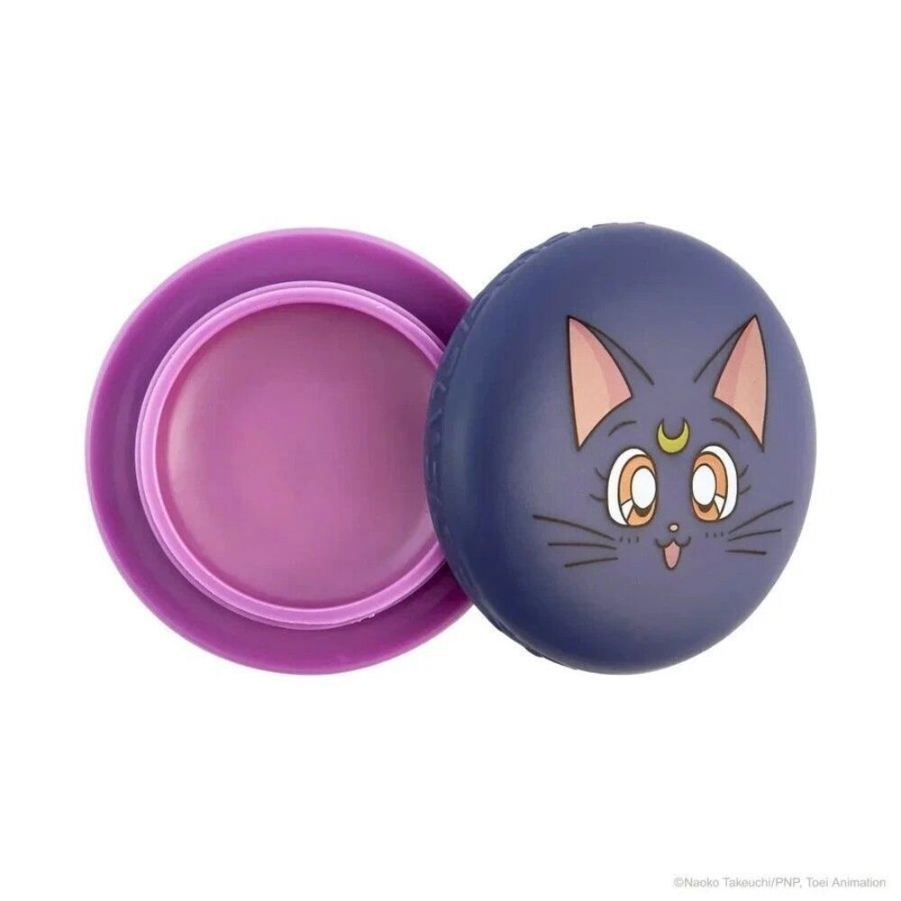 The Creme Shop x Sailor Moon Luna Macaron Lip Balm Mixed Berry NEW Purple NIB